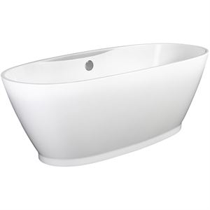 Ovalwanne Amazonas 180 New 180x83x46/60 cm weiß