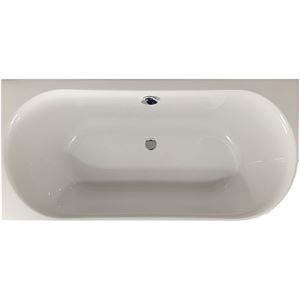 Salm VL 150x70x43/60 cm weiß