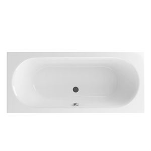 Rechteckbadewanne Maui 180x80x44 cm weiß