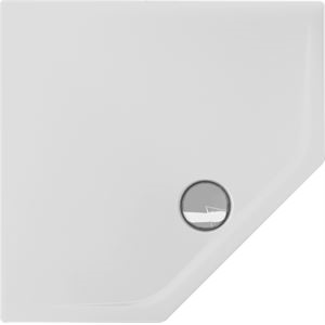 5-Eckduschwanne Adria F 100x100x2,5 cm weiß