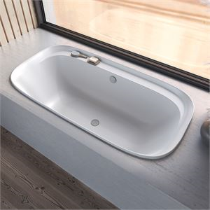 Ovalwanne Lutter 170x84,5x46 cm weiß