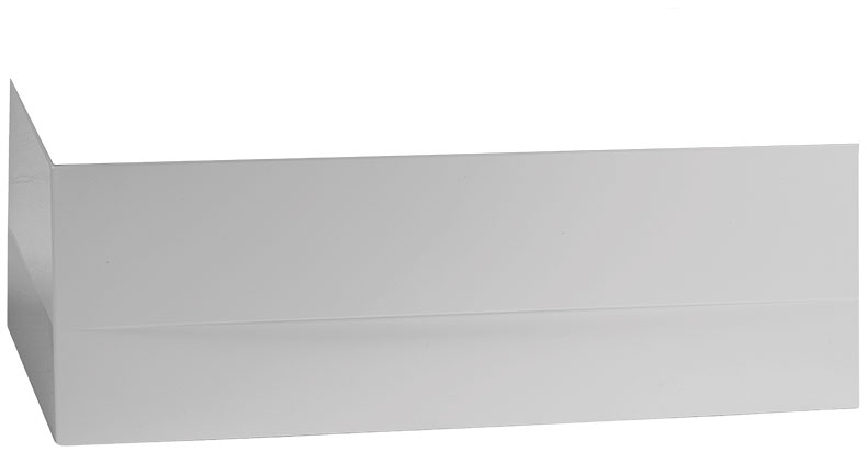 Schürze zur Raumsparwanne Lara 170 rechts weiß Bauhöhe inkl. Badewanne 64 cm