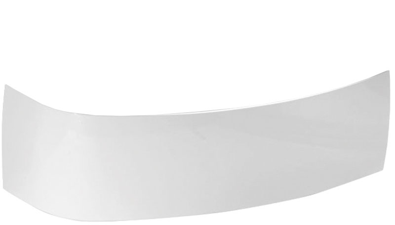 Schürze zur Raumsparwanne Sliver 150 rechts weiß (ehemals Silver)