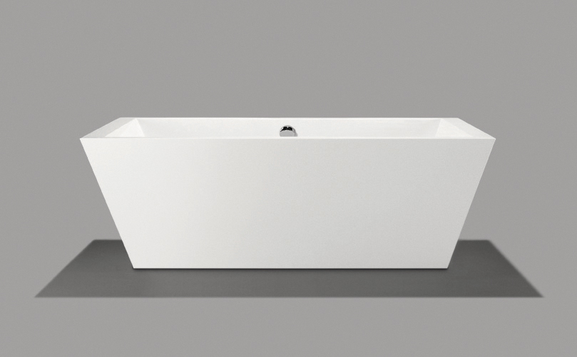 Rechteckwanne Donna 180x80x45/60 cm weiß