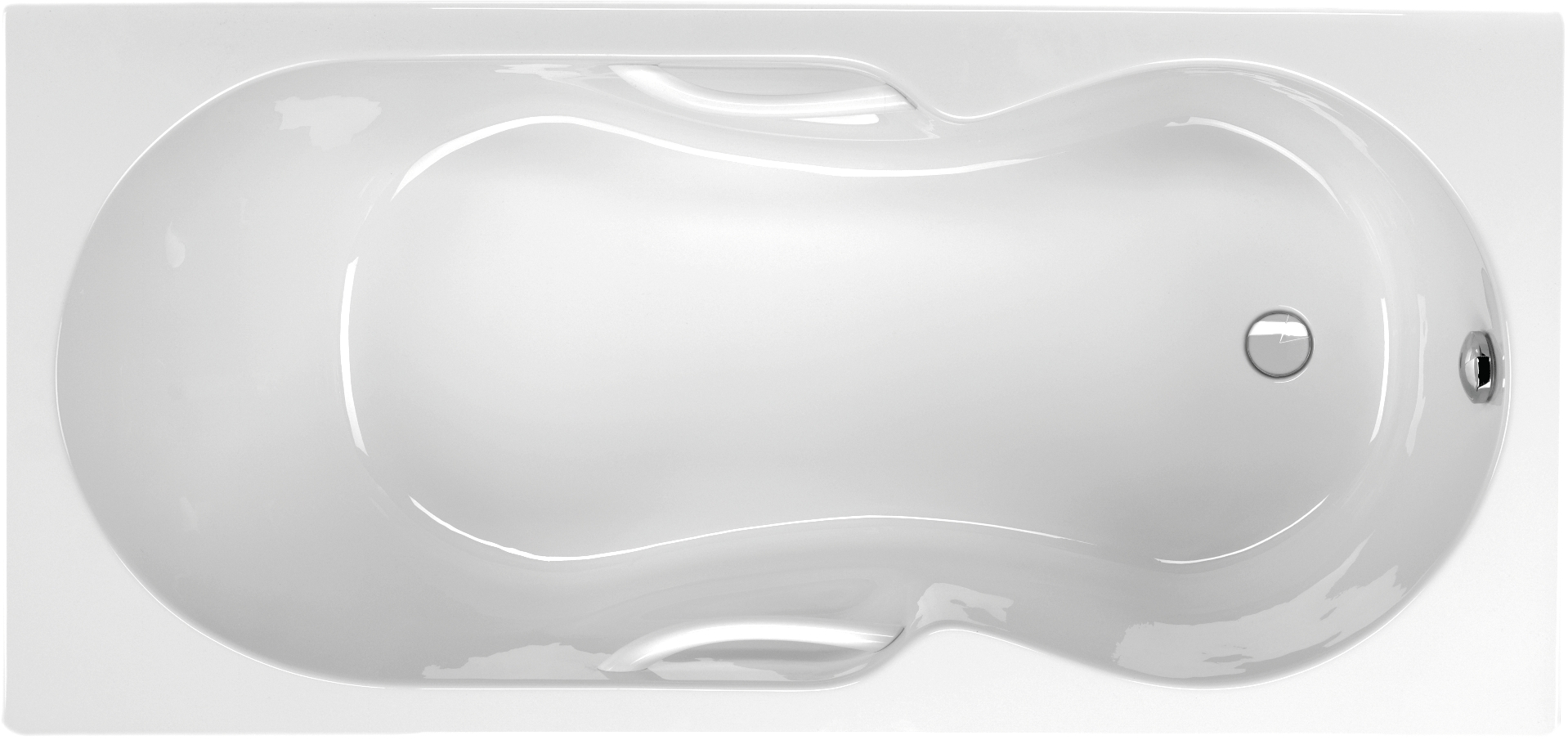 Rechteckwanne Tosca 170x80x42,5 cm weiß