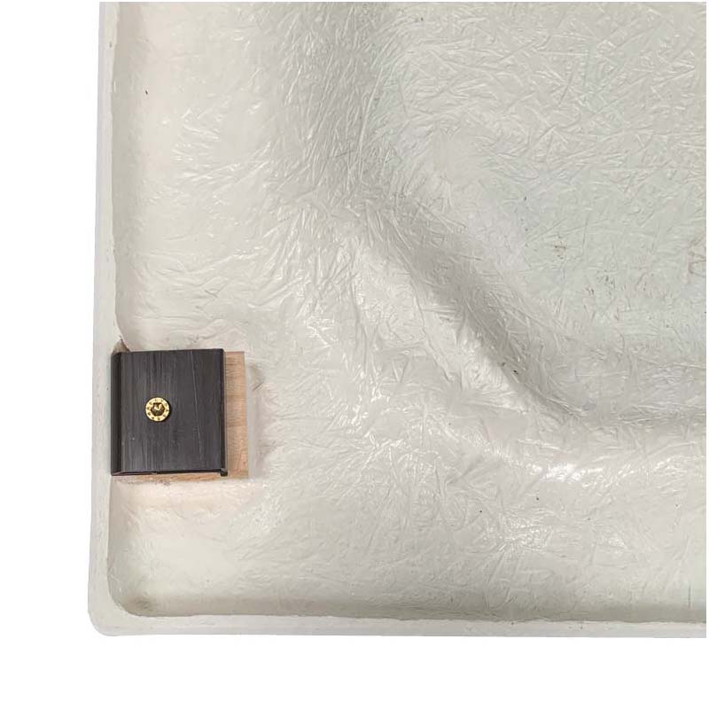 Schürze für Viertelkreisduschwanne Asta R 100x90x2,5 cm R 55 rechts/weiß