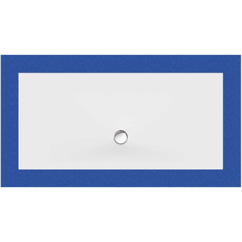 Viereckduschwanne Flat New E 180x80x2,5 cm weiß