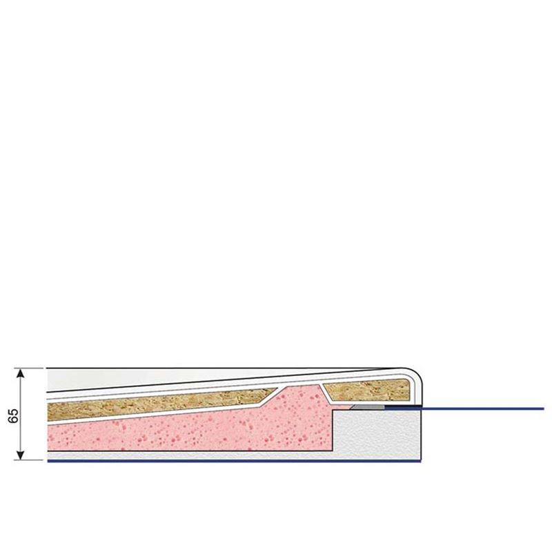 Rechteckduschwanne Lyon E 100x100x2,5 cm weiß