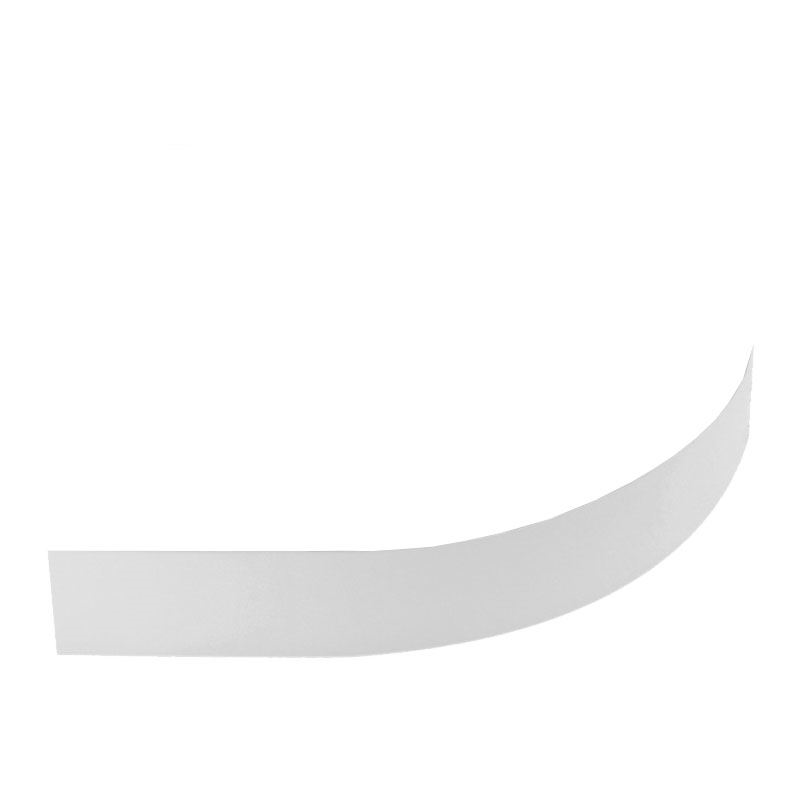 Schürze für Viertelkreisduschwanne Asta R 90x90x2,5 cm R 55 weiß