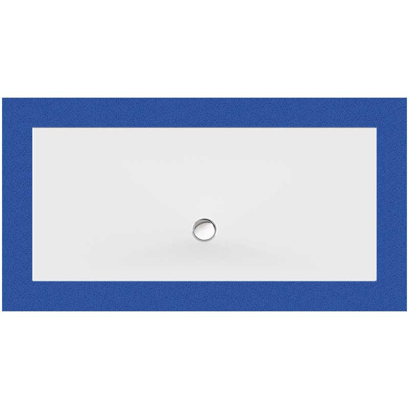 Viereckduschwanne Flat New E 170x70x2,5 cm weiß