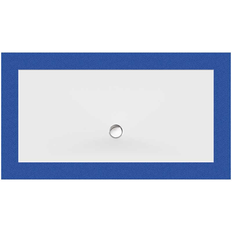 Viereckduschwanne Flat New E 170x80x2,5 cm weiß