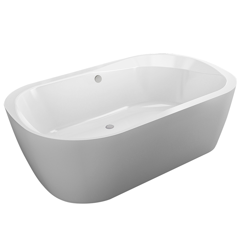 Ovalwanne Kupa O 190x120x47 / 62,5 cm weiß