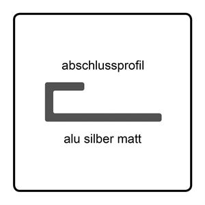 Rückwandsystem CS Easypanel Alu bundle 1.0 Metallic Concrete II