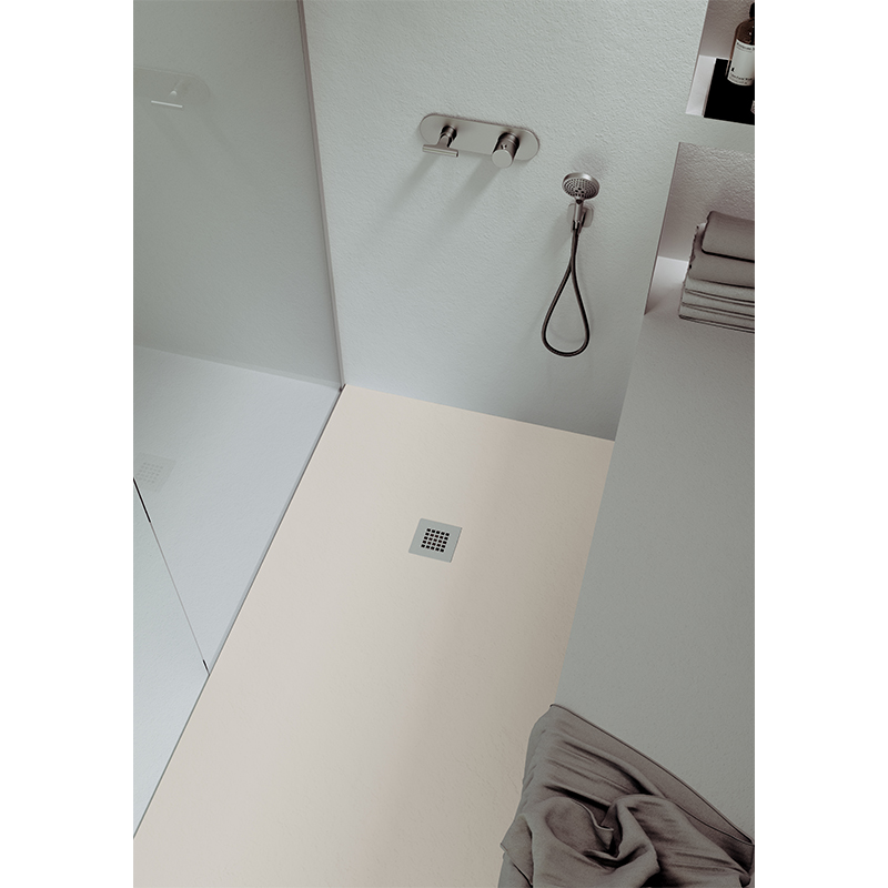 Rechteckduschwanne Slatestone L E 90x90 cm