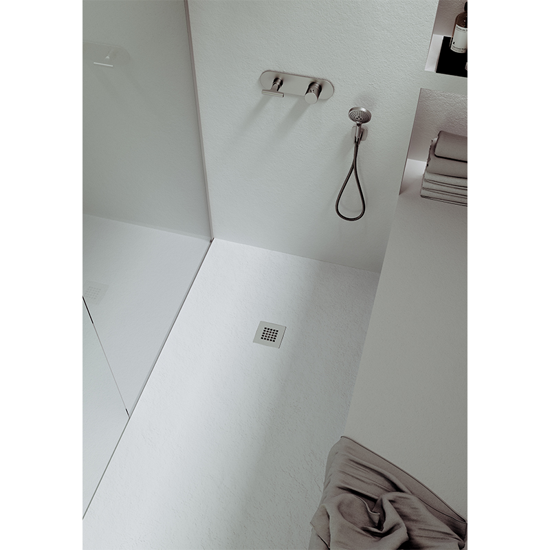 Rechteckduschwanne Slatestone L E 150x90 cm