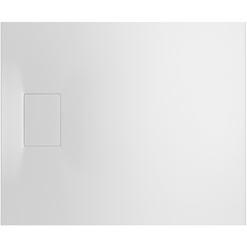 Vierteckduschwanne Flat Carré E 90x80x1,1 cm