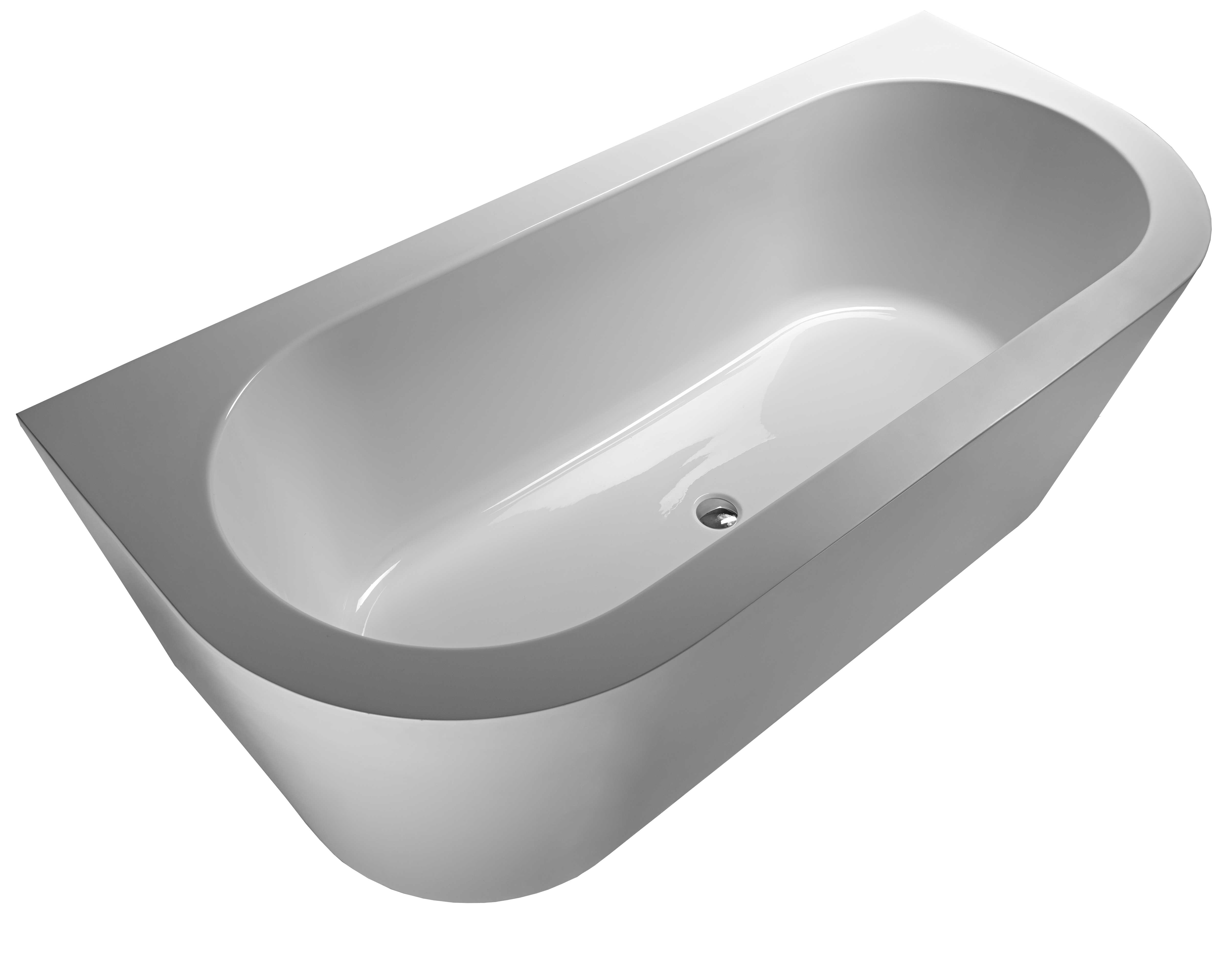 Charly 160 V 160x70x46/60 cm weiß