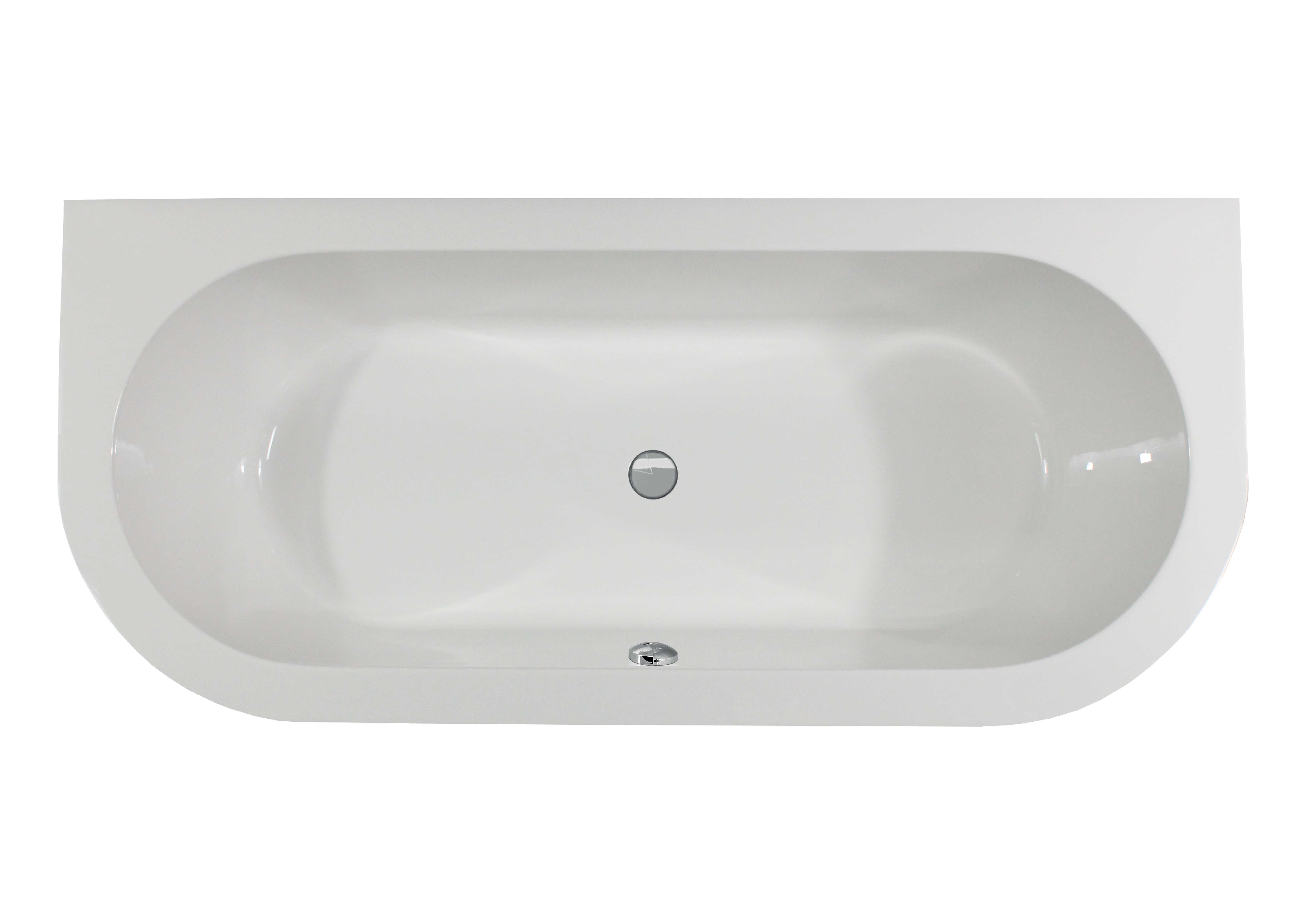 Charly 160 V 160x70x46/60 cm weiß