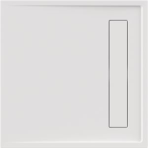 Viereckduschwanne Lyon E 100x100x2,5 cm weiß