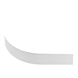 Schürze für Viertelkreisduschwanne Tino 90x90x6,5 cm R 50 weiß